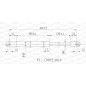 Molla A Gas Portellone posteriore destro/Sinistro per Ford Focus GSR6113.00