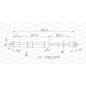 Molla A Gas Portellone posteriore destro/Sinistro per Volkswagen Golf Plus GSR6122.00