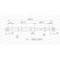 Molla A Gas Portellone posteriore destro/Sinistro per Peugeot 206 GSR6127.00
