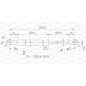 Molla A Gas Portellone posteriore destro/Sinistro per Ford Ka (Rb) GSR6139.00
