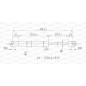 Molla A Gas Cofano anteriore destro/Sinistro per Mini One/Cooper (R50,R53) GSR6158.00