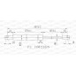 Molla A Gas Lunotto posteriore destro/Sinistro per Renault Scenic-Grand Scenic GSR6339.00