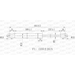 Molla A Gas Portellone posteriore destro/Sinistro per Renault Scenic-Grand Scenic (X-Mod) GSR6340.00 - 80-GSR6340.00 -