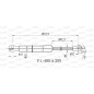Molla A Gas Portellone posteriore destro/Sinistro per Skoda Octavia GSR6444.00