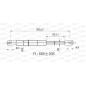 Molla A Gas Portellone posteriore destro/Sinistro per Bmw 5 (E60/E61) e 5 (E60N/E61N) GSR6459.00