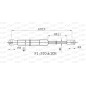 Molla A Gas Cofano anteriore destro/Sinistro per Renault Clio GSR6461.00