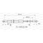 Molla A Gas Portellone posteriore destro/Sinistro per Citroen C1 e Peugeot 107 GSR6475.00