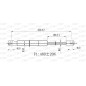 Molla A Gas Portellone posteriore destro/Sinistro per Fiat 500X (334), 500X (Cross/Trekking) e Doblo GSR6511.00