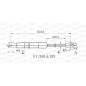 Molla A Gas Cofano anteriore destro/Sinistro per Alfa Romeo 147 (937) e Gt GSR6526.00