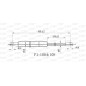 Molla A Gas Lunotto posteriore destro/Sinistro per Renault Megane, Scenic e Scenic-Grand Scenic e altri modelli GSR6530.00