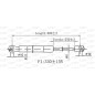 Molla A Gas Portellone posteriore destro/Sinistro per Volkswagen New Beetle GSR6536.00