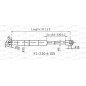 Molla A Gas Portellone posteriore destro/Sinistro per Hyundai I30 GSR6541.00