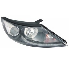 Proiettore destro H1+H1 Ele.con Motore-Con Luce Diurna per Kia Sportage KI0244923 - 64-KI0244923 - 64-KI0244923