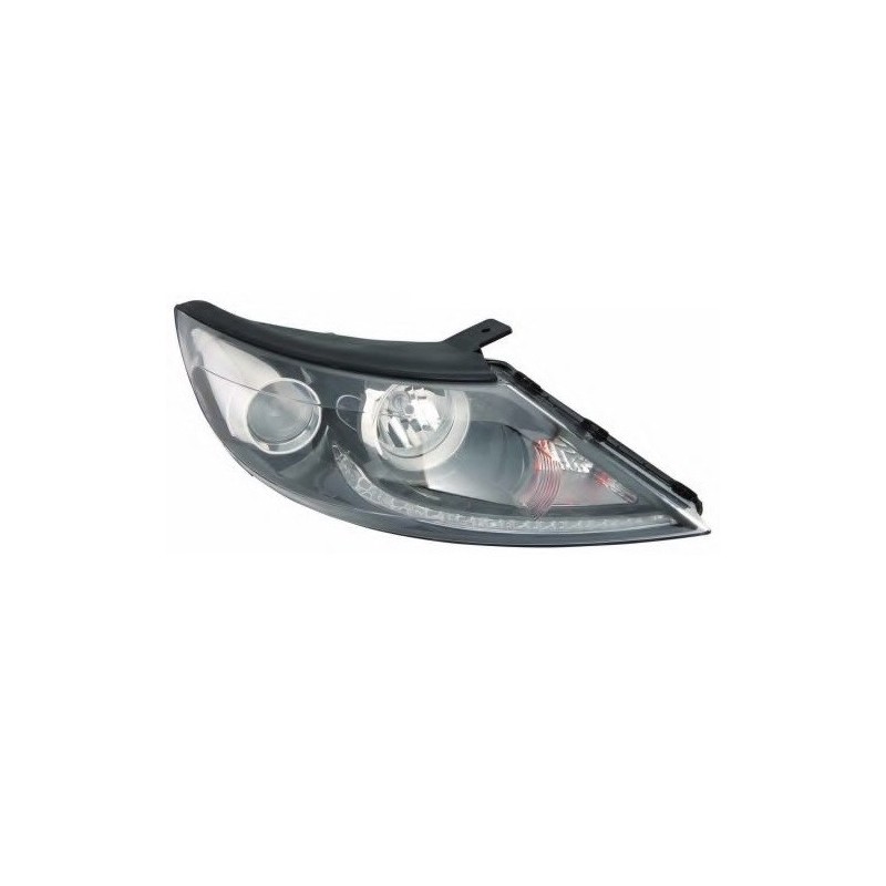 Proiettore destro H1+H1 Ele.con Motore-Con Luce Diurna per Kia Sportage KI0244923