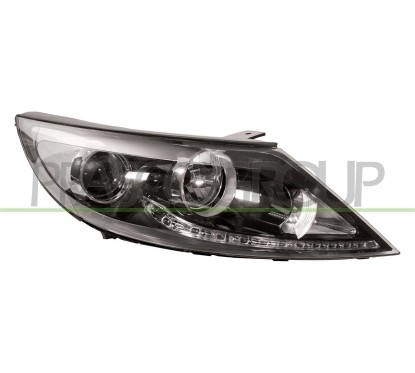 Proiettore destro H1+H1 Ele.con Motore-Con Luce Diurna per Kia Sportage KI0244923