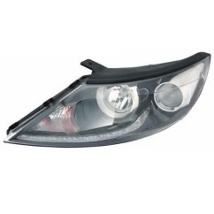 Proiettore sinistro H1+H1 Ele.con Motore-Con Luce Diurna per Kia Sportage KI0244924 - 64-KI0244924 - 64-KI0244924