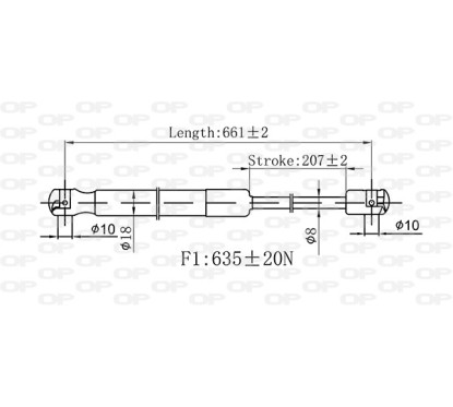 Molla A Gas Portellone posteriore destro/Sinistro per Citroen C4 Picasso e C4 Picasso-Space Tourer GSR6550.00 -