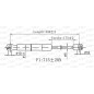 Molla A Gas Portellone posteriore destro/Sinistro per Peugeot 508 GSR6554.00