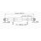 Molla A Gas Portellone posteriore destro/Sinistro per Hyundai Atos (Mx) GSR6564.00