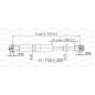 Molla A Gas Portellone posteriore destro/Sinistro per Renault Modus e Modus/Grand Modus GSR6570.00