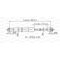 Molla A Gas Portellone posteriore destro/Sinistro per Chevrolet-Daewoo Aveo e Hyundai Getz (Tb) GSR6574.00