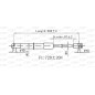 Molla A Gas Cofano anteriore destro/Sinistro per Bmw X3 (E83) GSR6578.00