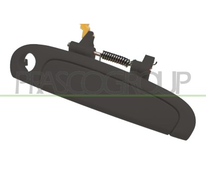 Maniglia Esterna anteriore destro Nera con Foro Nottolino KI3208001 - 64-KI3208001 - 64-KI3208001