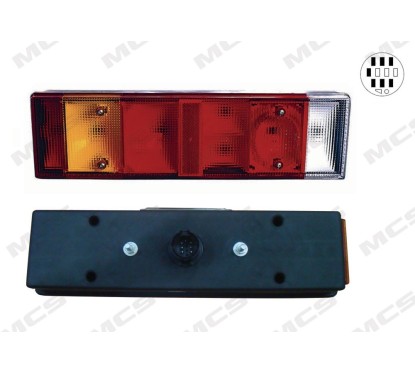 Fanale posteriore sinistro (C/Segn. Acustico) Iveco Daily dal 1996 326602415