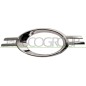 Cornice fendinebbia sinistro (Cromata) (Mod.avantgarde) per Mercedes Classe C (W204) ME0291242