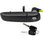 Maniglia Esterna anteriore sinistro Nera (Con Chiave) per Fiat Panda e Panda 4X4 - Natural Power AL80488