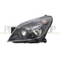 Proiettore sinistro (H7+H1) (Corpo Nero) con motore Astra dal 2007 per Opel Astra (Gtc) e Astra H OP4144916