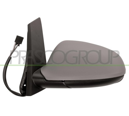 Retrovisore sinistro Ele.-Termico con primer-Asf./Crom. per Opel Astra J OP4167314P