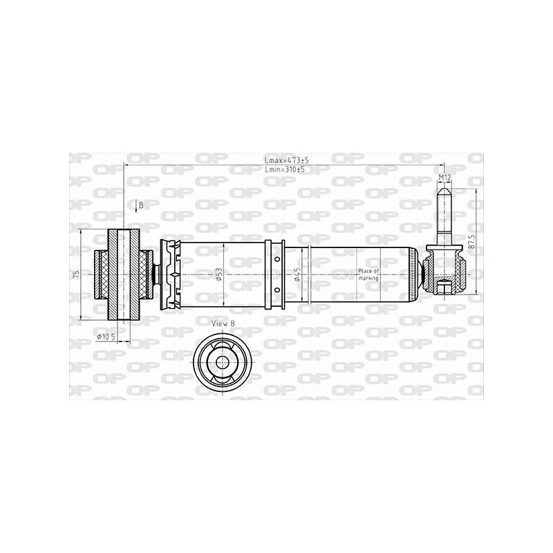 Ammortizzatore SAB8705.32