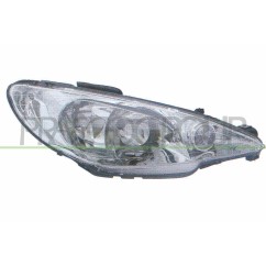 Proiettore destro H7+H7 Ele.senza Motore per Peugeot 206 PG0094903 - 64-PG0094903 - 64-PG0094903
