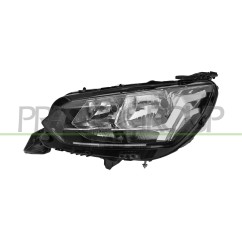Proiettore sinistro (H9 H18) Elett. con motore C/Drl per Peugeot 208 PG3304914 - 64-PG3304914 - 64-PG3304914