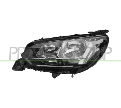 Proiettore sinistro (H9 H18) Elett. con motore C/Drl per Peugeot 208 PG3304914