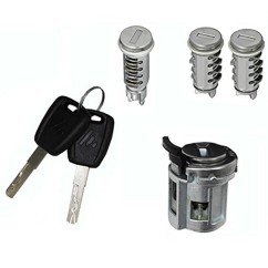 Kit Blocchetti Porte Anteriori destro/Sinistro + Baule + Avviamento (Con Chiavi) per Alfa Romeo 147 (937) e Gt AL85224 -
