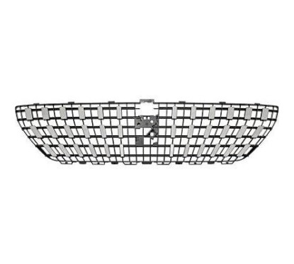 Griglia Radiatore Nera C/Modanature Orizzontali Cromate per Peugeot 3008 PG5242021 - 64-PG5242021 - 64-PG5242021