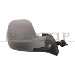 Retrovisore destro A Cavi con primer-Convesso/Crom. per Citroen Berlingo e Peugeot Partner PG9107113 - 64-PG9107113 -