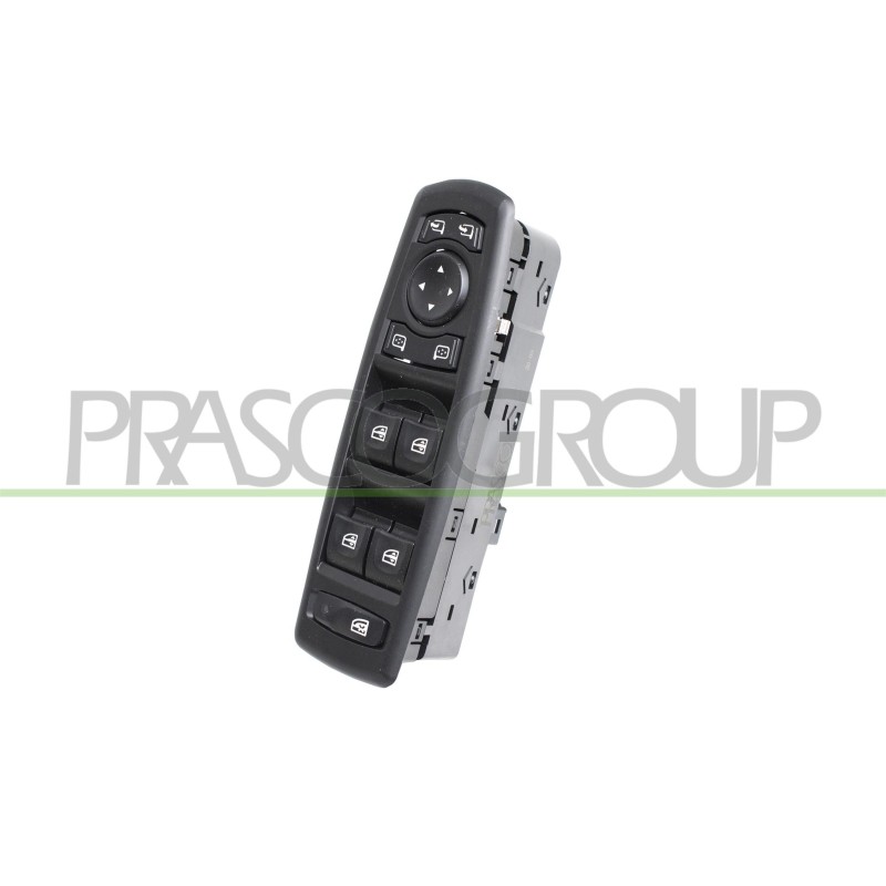 Pulsantiera Nera 4 Interruttori Alzacr. Porta anteriore sinistro 19 Pins RN060WS04