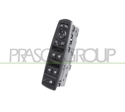 Pulsantiera Nera 4 Interruttori Alzacr. Porta anteriore sinistro 19 Pins RN060WS04 - 64-RN060WS04 - 64-RN060WS04