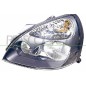 Proiettore sinistro Mod. H7+H1 Ele.-Senza Motore-Nero (V per Renault Clio e Clio Campus/Storia RN3224904