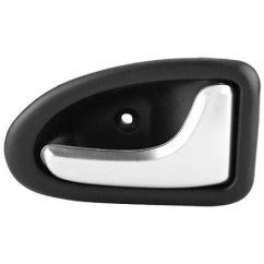 Maniglia Apriporta Interna anteriore sinistro Nera (Con Leva Satinata) per Renault Clio, Megane e Scenic RN3228412 -