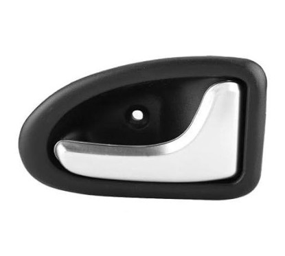 Maniglia Apriporta Interna anteriore sinistro Nera (Con Leva Satinata) per Renault Clio, Megane e Scenic RN3228412 -