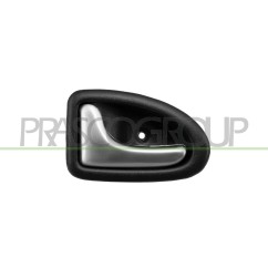Maniglia Apriporta Interna anteriore sinistro Nera (Con Leva Satinata) per Renault Clio, Megane e Scenic RN3228412 -