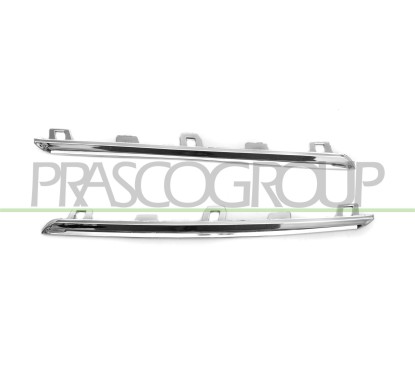 Kit Modanature Griglia Radiatore Cromato (4 Pz) per Renault Megane RN4302216