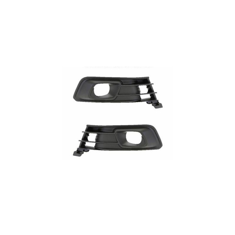 Kit Griglie Paraurti anteriore Nere con Sede fendinebbia destro+Sinistro per Renault Captur RN7022135