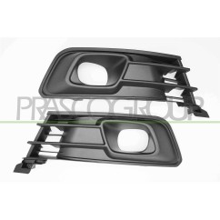 Kit Griglie Paraurti anteriore Nere con Sede fendinebbia destro+Sinistro per Renault Captur RN7022135 - 64-RN7022135 -