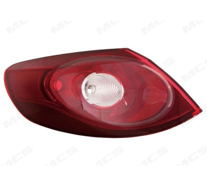 Sinistra,Fanale posteriore,Senza Portalampada (Gru per Volkswagen Passat Cc 326905675