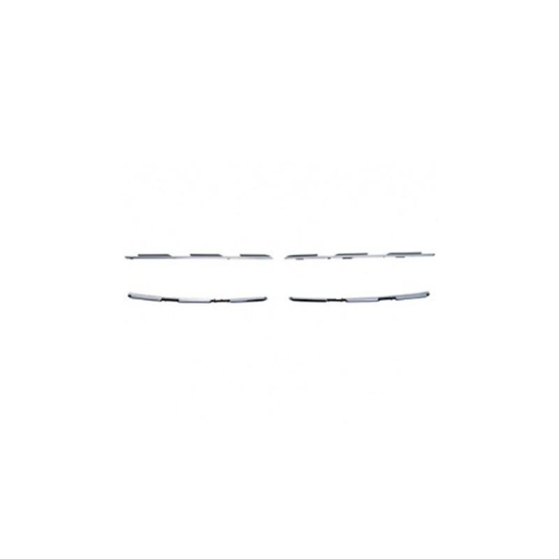 Kit Modanature Griglia Radiatore Cromato (Conf. 4PZ) per Mitsubishi Asx e Renault Captur RN7042226